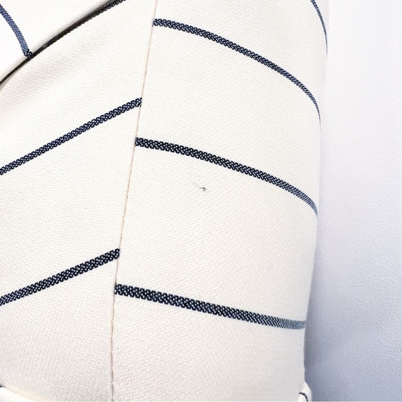 Tory Burch Rowing Stripe Blazer Yellow Size 10 NWOT - Picture 11 of 11